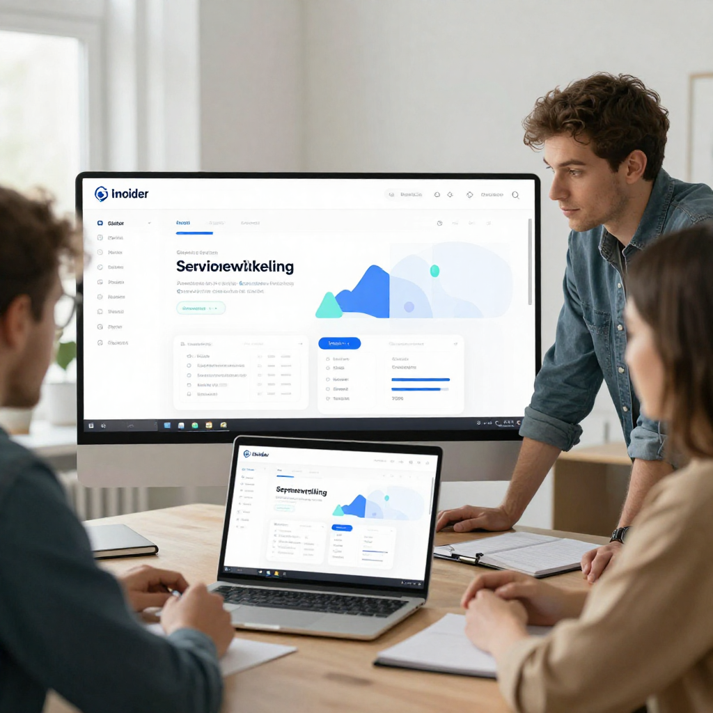 Website ontwikkeling team meeting